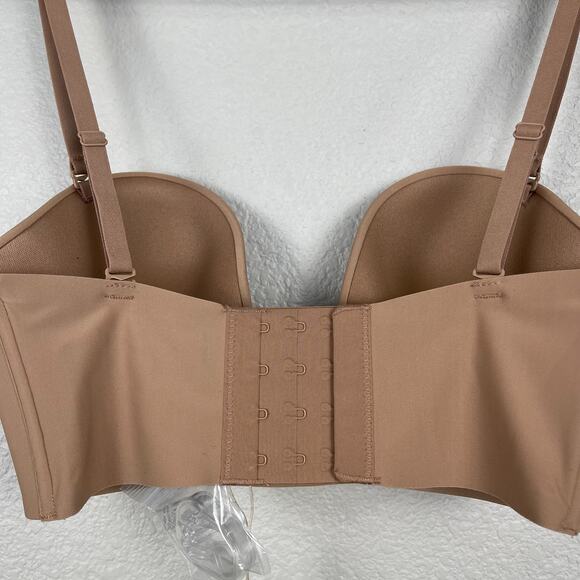 Skims Deep Plunge Shapewear Bra Sienna XS Intimate Lounge Support NWT - Picture 6 of 9